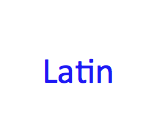Latin